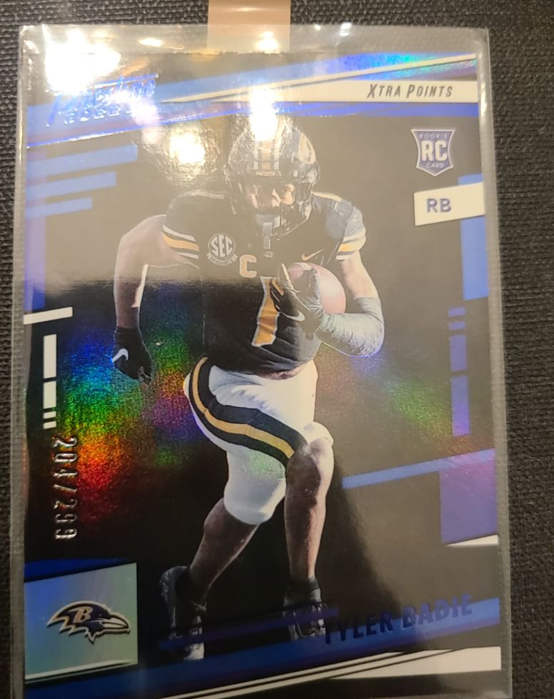 2022 Panini Prestige #377 Tyler Badie Xtra Points — front