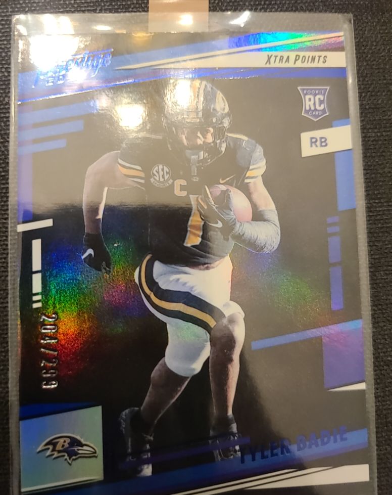 2022 Panini Prestige #377 Tyler Badie Xtra Points — front