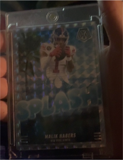 2025 Panini Mosaic Splash! #2 Malik Nabers — front