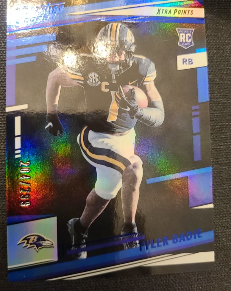 2022 Panini Prestige Xtra Points #377 Tyler Badie — front