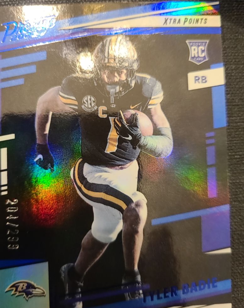 2022 Panini Prestige #377 Tyler Badie Xtra Points — front