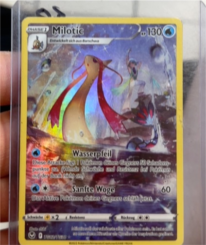 2022 Pokémon TG02 Milotic — front