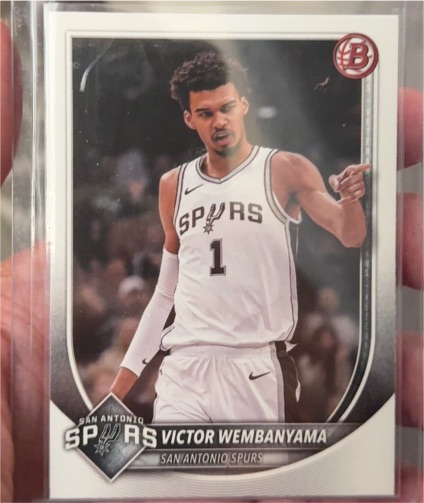 2025-26 Bowman #143 Victor Wembanyama — front