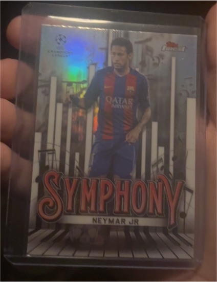 2024-25 Topps Finest UEFA Club Competitions #SY-16 Neymar Jr Symphony — front