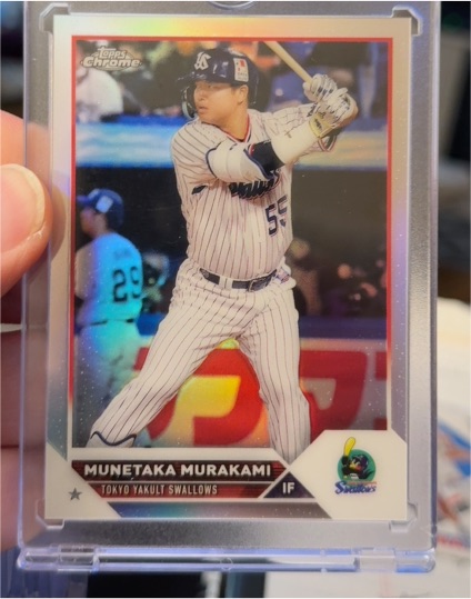 2023 Topps Chrome NPB #153 Munetaka Murakami — front