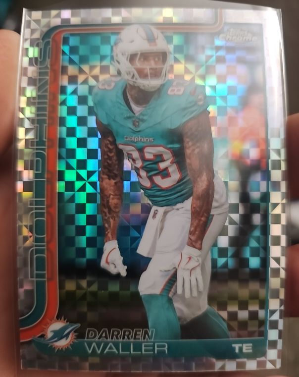 2025 Topps Chrome #193 Darren Waller — front