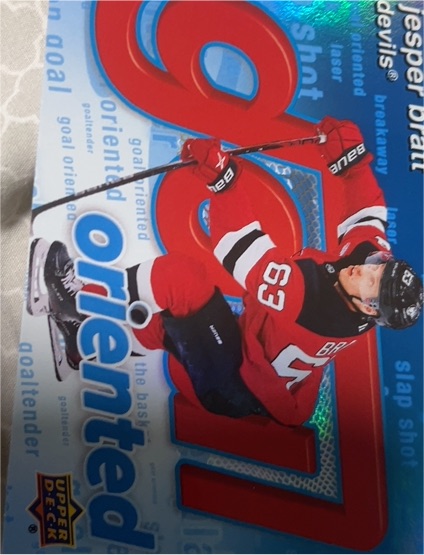 2025-26 Upper Deck #GO-6 Jesper Bratt Goal Oriented — front