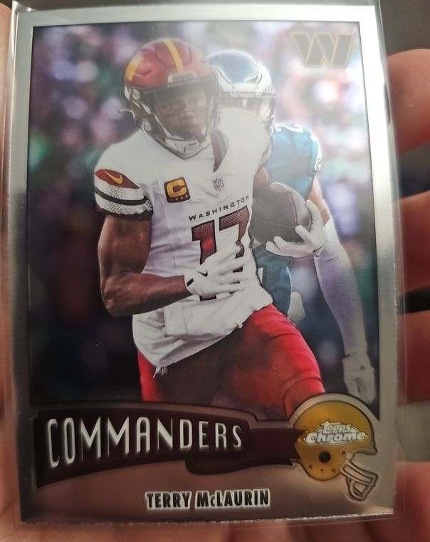 2025 Topps Chrome #1975-35 Terry McLaurin — front