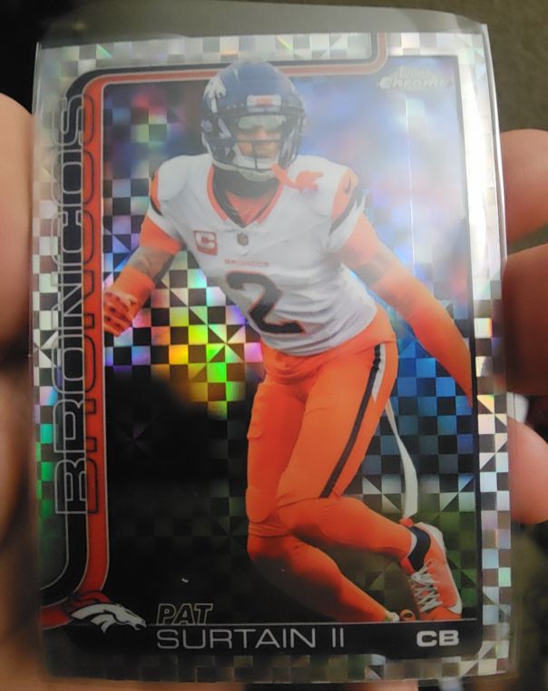 2025 Topps Chrome #93 Pat Surtain II — front