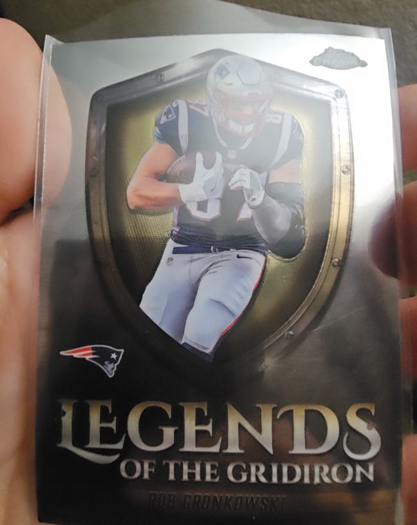 2025 Topps Chrome Legends of the Gridiron #LOG-29 Rob Gronkowski — front