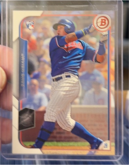 2015 Bowman #150 Javier Baez — front