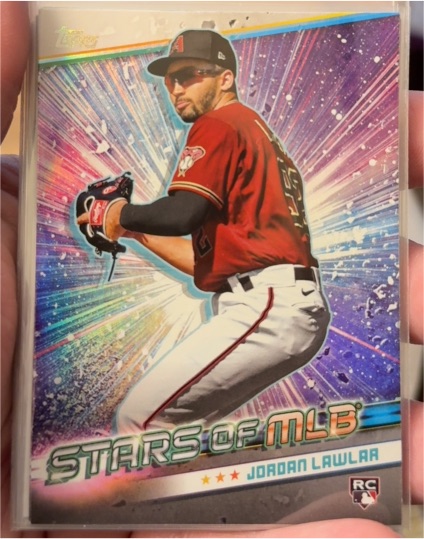 2024 Topps Series 1 #SLMB-4 Jordan Lawlar Stars of MLB Insert — front