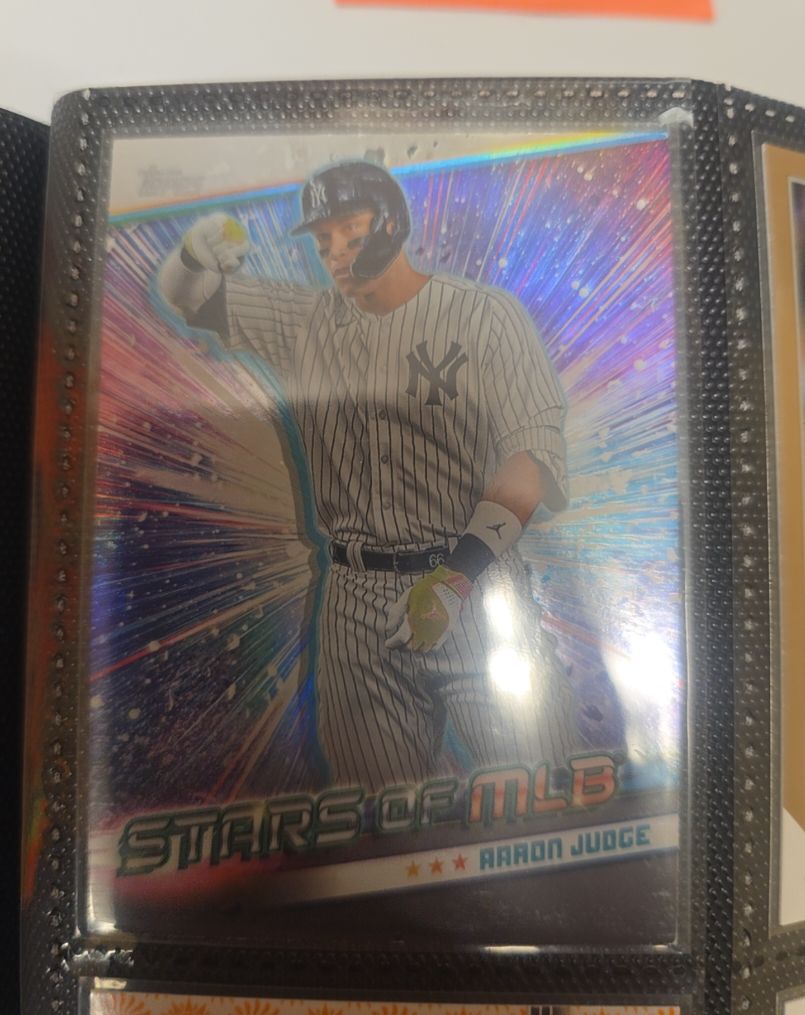 2024 Topps Series 1 Stars of MLB Chrome #CSMLB-13 Aaron Judge — front