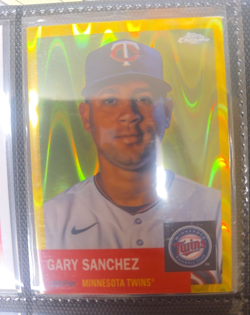 2022 Topps Chrome Platinum Anniversary #136 Gary Sanchez — front