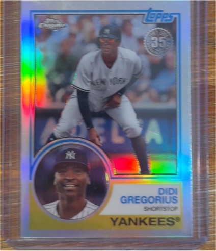 2018 Topps Chrome 1983 Topps Refractor #83T-7 Didi Gregorius — front