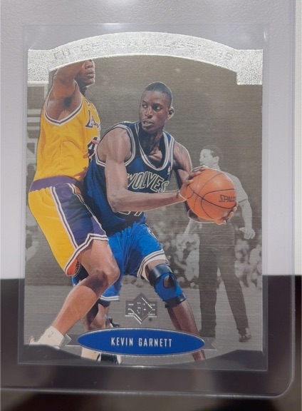1995-96 SP All-Stars #AS28 Kevin Garnett — front