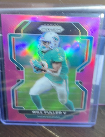 2021 Panini Prizm Purple Prizm #d /125 Will Fuller V — front