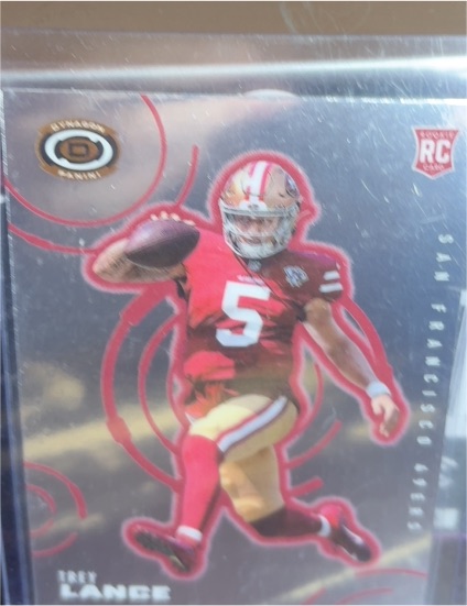 2021 Panini Chronicles Dynagon Rookies #D-5 Trey Lance — front