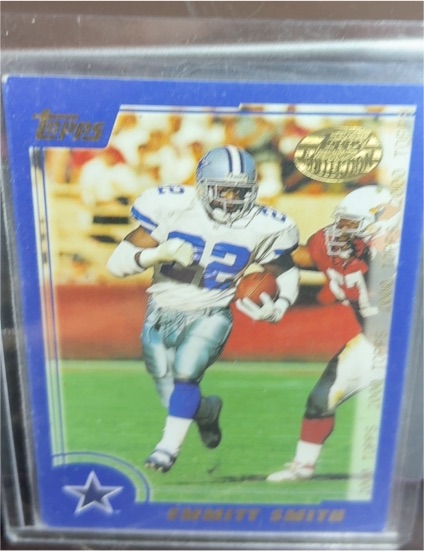 2000 Topps #10 Emmitt Smith — front
