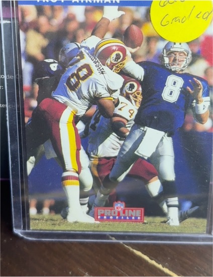 1992 Pro Line Profiles #183 Troy Aikman — front