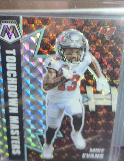 2021 Panini Mosaic #TM-8 Mike Evans Touchdown Masters Mosaic — front