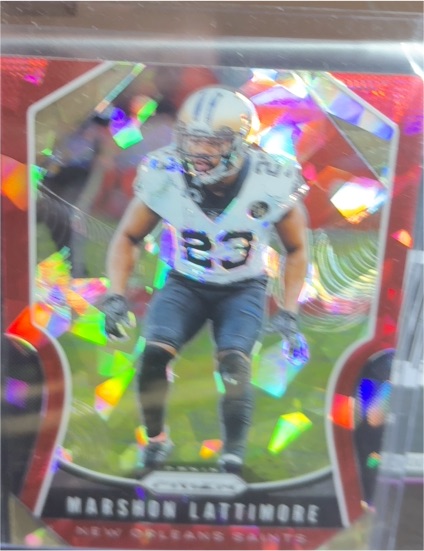 2021 Panini Prizm #308 Marshon Lattimore — front