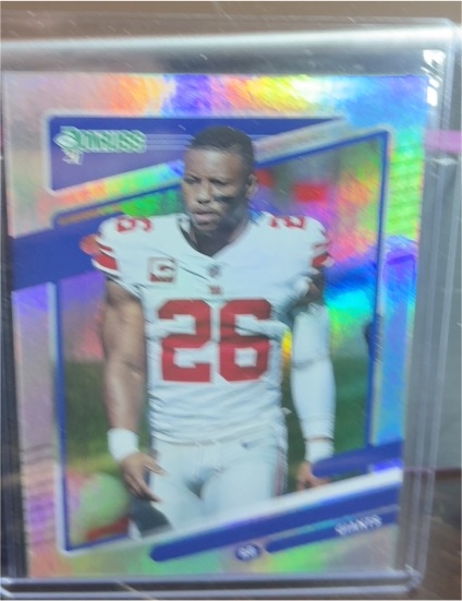 2021 Panini Donruss #79 Saquon Barkley — front