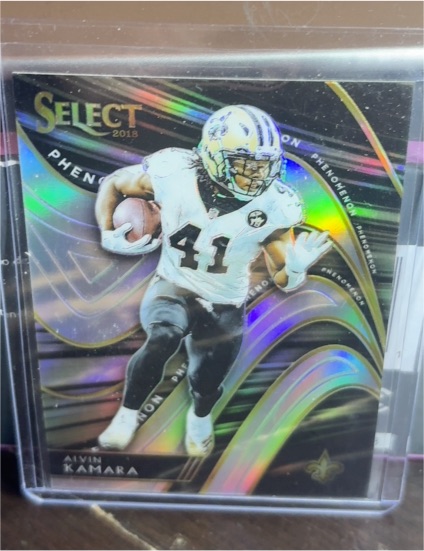 2018 Panini Select #PH-24 Alvin Kamara — front