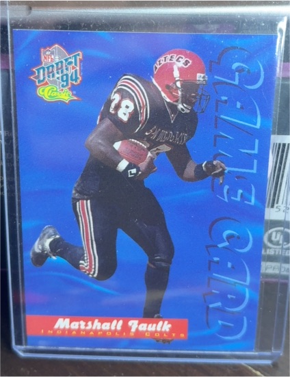 1994 Classic NFL Draft #GC2 Marshall Faulk — front