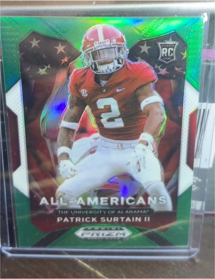 2021 Panini Prizm Draft Picks All-American #199 Patrick Surtain II — front