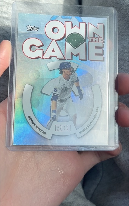 2024 Topps Archives Own The Game #06OTG-3 Bobby Witt Jr. — front