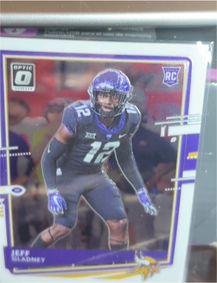 2020 Donruss Optic #108 Jeff Gladney — front