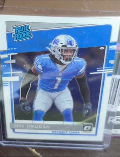 2020 Donruss Optic #193 Jeff Okudah — front