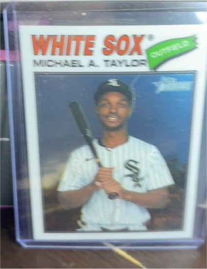2026 Topps Heritage Chrome #45 Michael A. Taylor — front