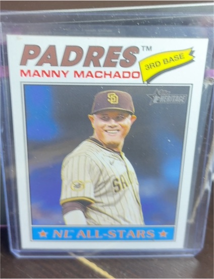 2026 Topps Heritage #143 Manny Machado — front