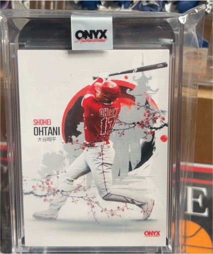2022 Onyx Authenticated Limited Edition Cherry Blossom #SP6 Shohei Ohtani — front