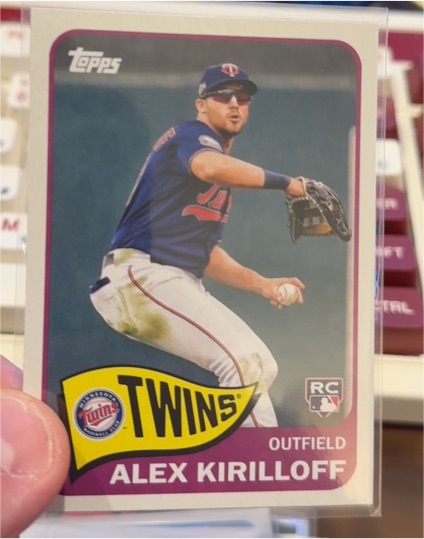2021 Topps Series 2 1965 Topps Redux #T65-30 Alex Kirilloff — front