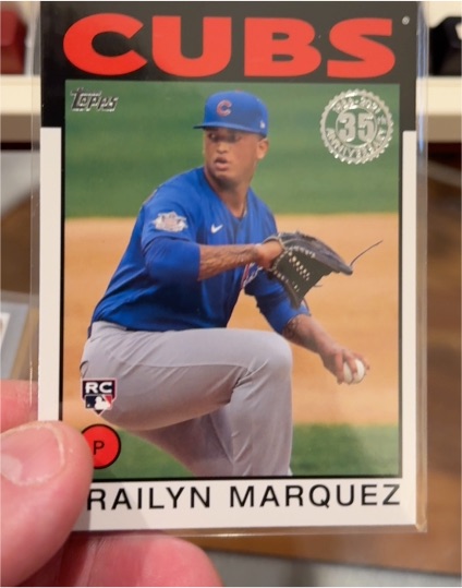 2021 Topps 86B-45 Brailyn Marquez Chicago Cubs — front