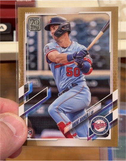 2021 Topps Series 2 #480 Brent Rooker — front