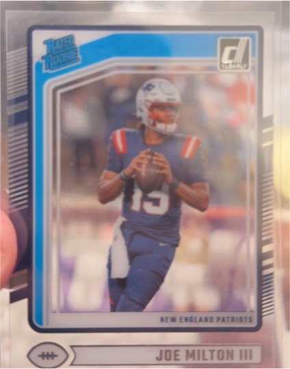 2024 Donruss Optic #255 Joe Milton III — front
