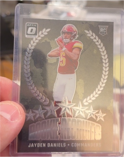 2024 Donruss Optic Rookie Recruits #7 Jayden Daniels — front