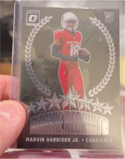 2024 Panini Donruss Optic #2 Marvin Harrison Jr. — front