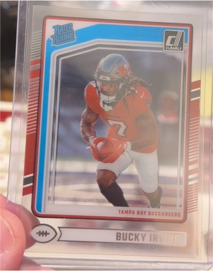 2024 Panini Clearly Donruss #86 Bucky Irving — front