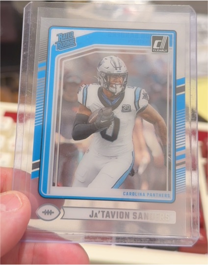 2024 Panini Clearly Donruss #81 Ja'Tavion Sanders — front