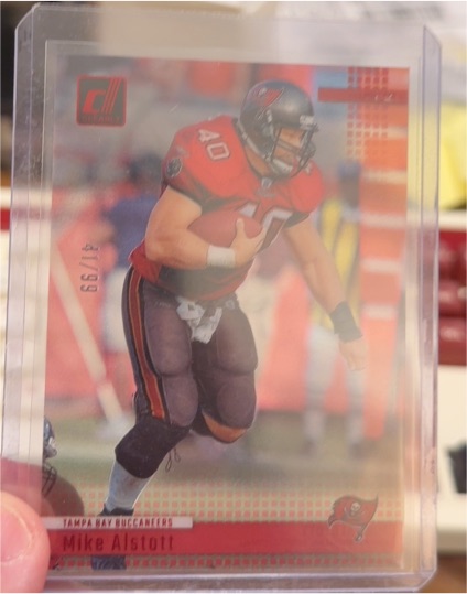 2024 Donruss Clearly Retro #40 Mike Alstott — front