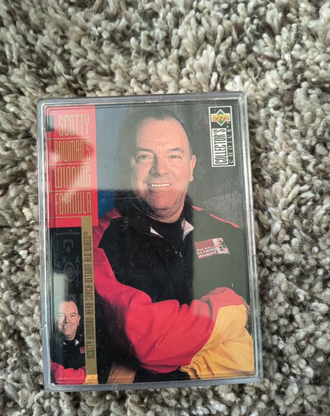1996 Upper Deck Collector's Choice #308 Scotty Bowman — front