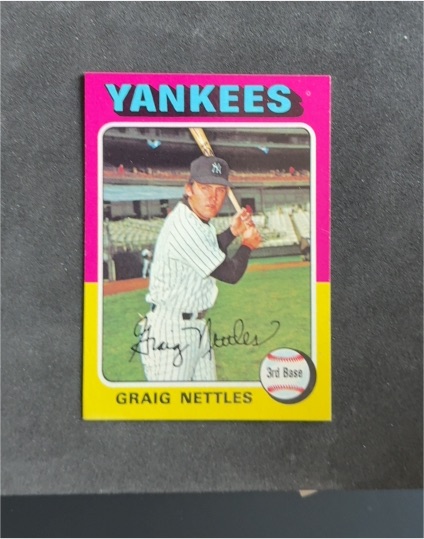 1975 Topps #160 Graig Nettles — front