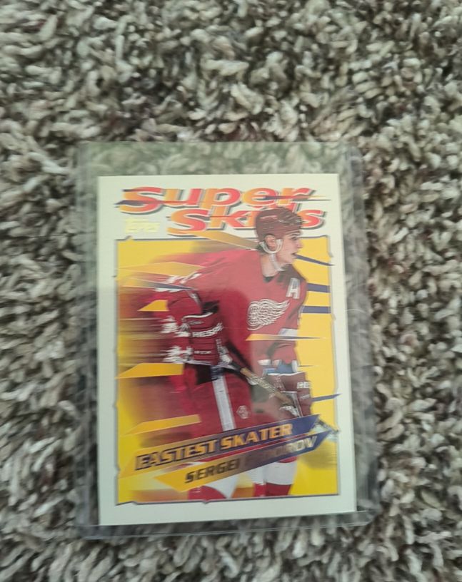 1995-96 Topps Super Skills #34 Sergei Fedorov — front