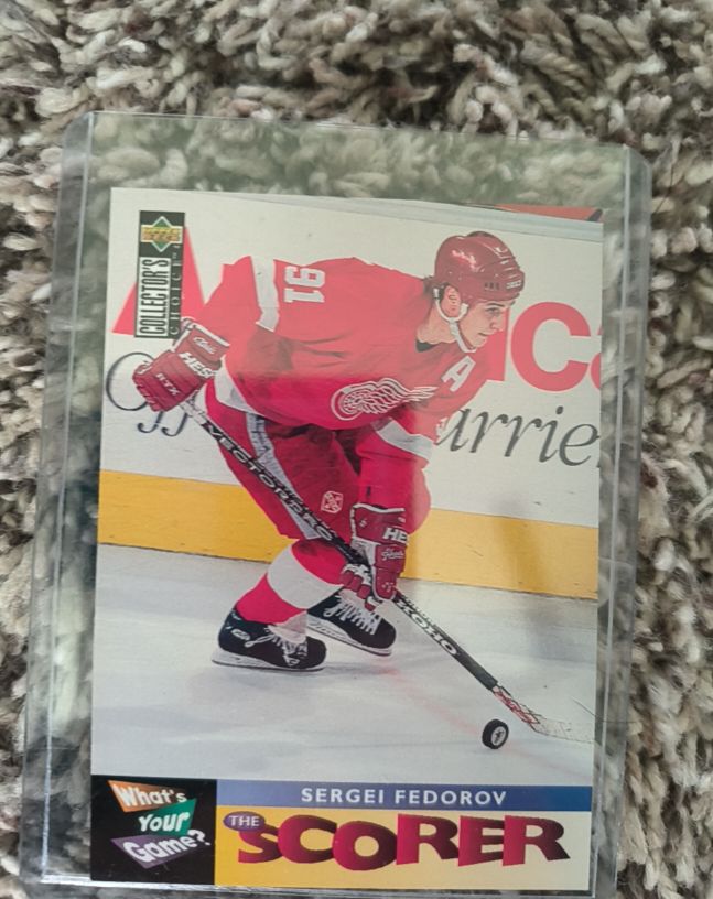 1995 Upper Deck Collector's Choice #365 Sergei Fedorov — front