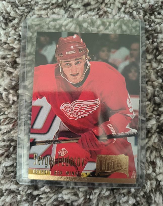 1994-95 Fleer Ultra #60 Sergei Fedorov — front